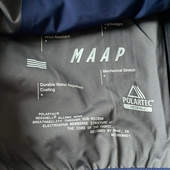 NEW MAAP women’s vest size M Navy - Picture 12 of 13